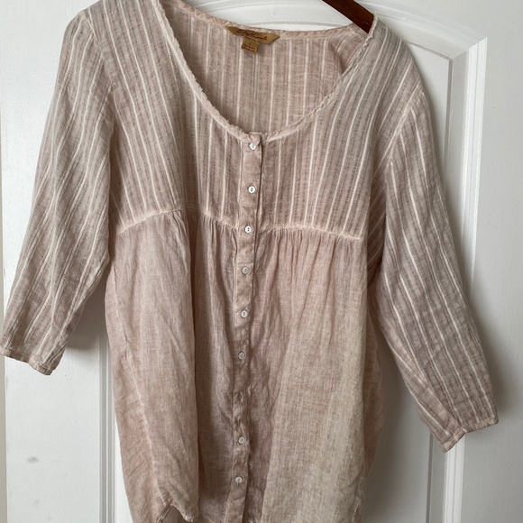 💥BOGO💥 April Cornell sheer prairie top - Picture 3 of 8